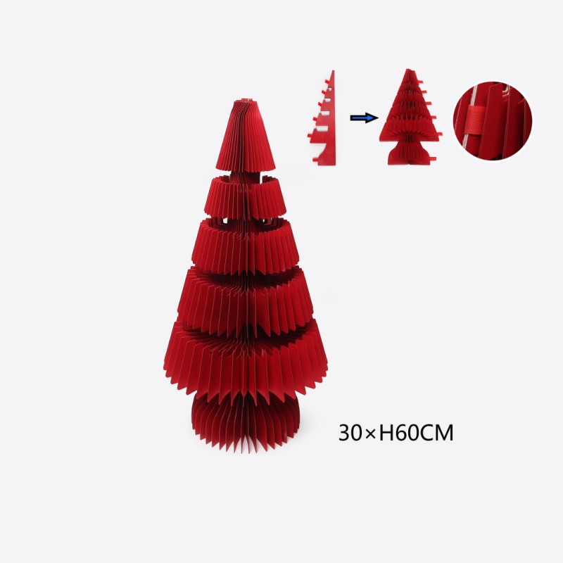 Albero di natale in carta 60cm